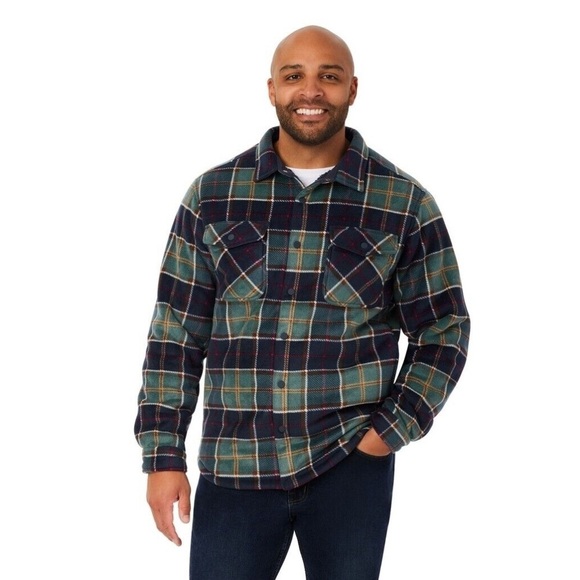 Members Mark Other - Men's Plaid Flannel Jacket​